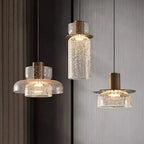 Retro Cracked Glass Pendant Light
