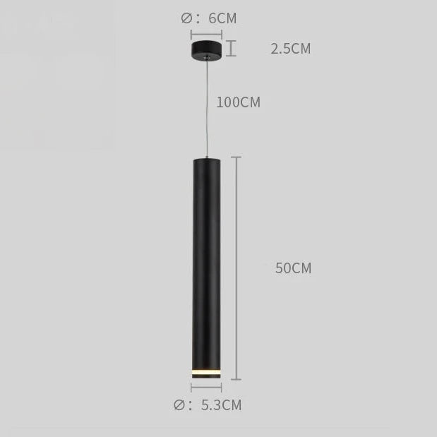 Sleek LED Pendant Light