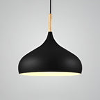 Nordic Wood Macaroon Pendant Light