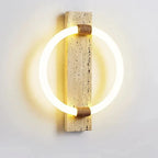 Travertine Medieval Retro LED Wall Light