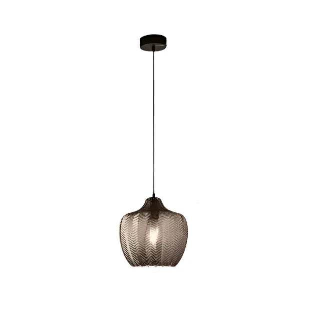 Nordic Style Wavy Glass Pendant Ceiling Light