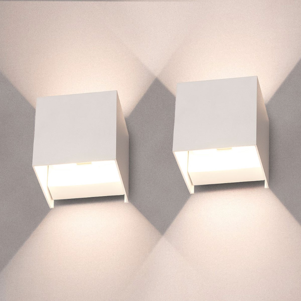Aera Cube Nordic Iron LED Wall Lamp