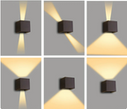 Aera Cube Nordic Iron LED Wall Lamp