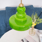 Ellery Vintage Schoolhouse Glass Pendant Light