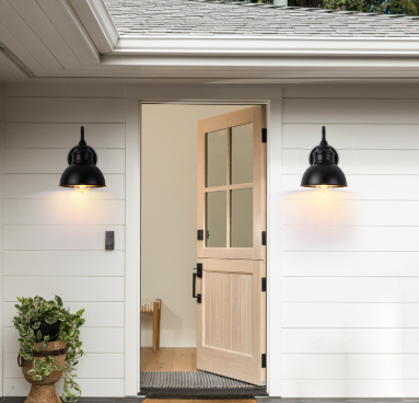 Vintage Retro Metal Wall Waterproof Outdoor Light