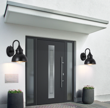 Vintage Retro Metal Wall Waterproof Outdoor Light