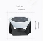Illuminated Landing Modern Solar Iron Outdoor Lamp