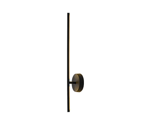 Modern Black Aluminum Wall Light