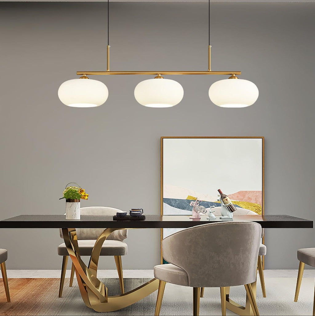 The Solenna Modern Glass Pendant Light