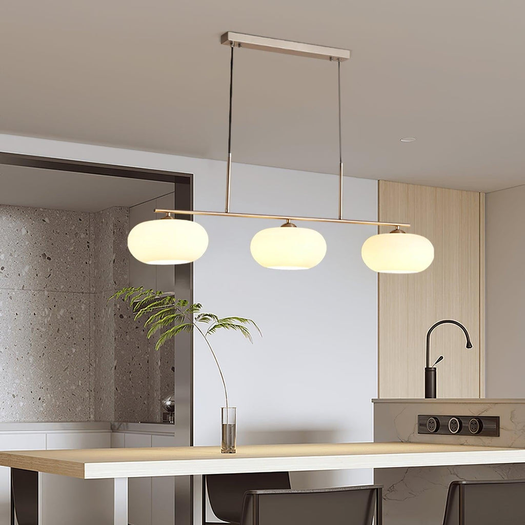 The Solenna Modern Glass Pendant Light