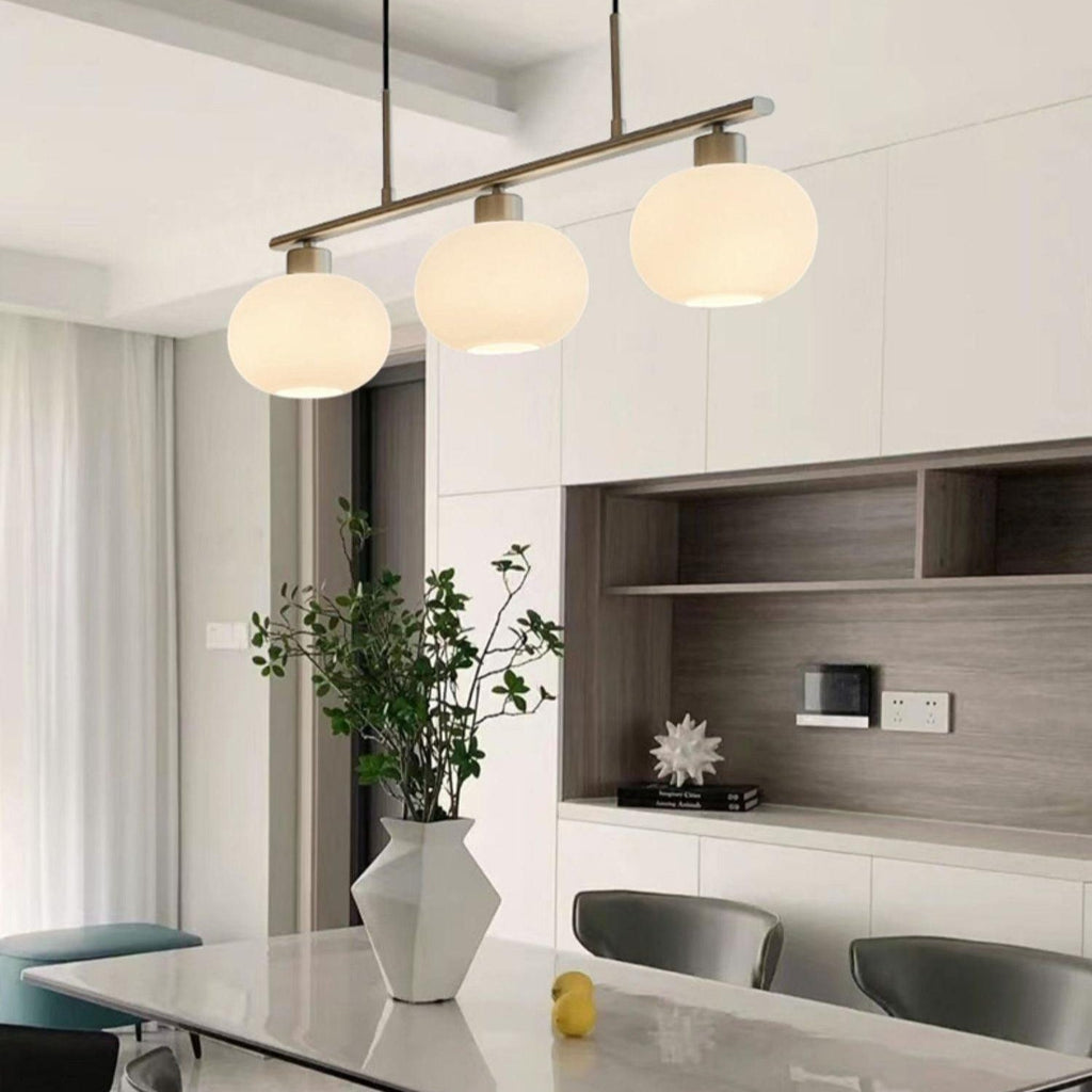 The Solenna Modern Glass Pendant Light