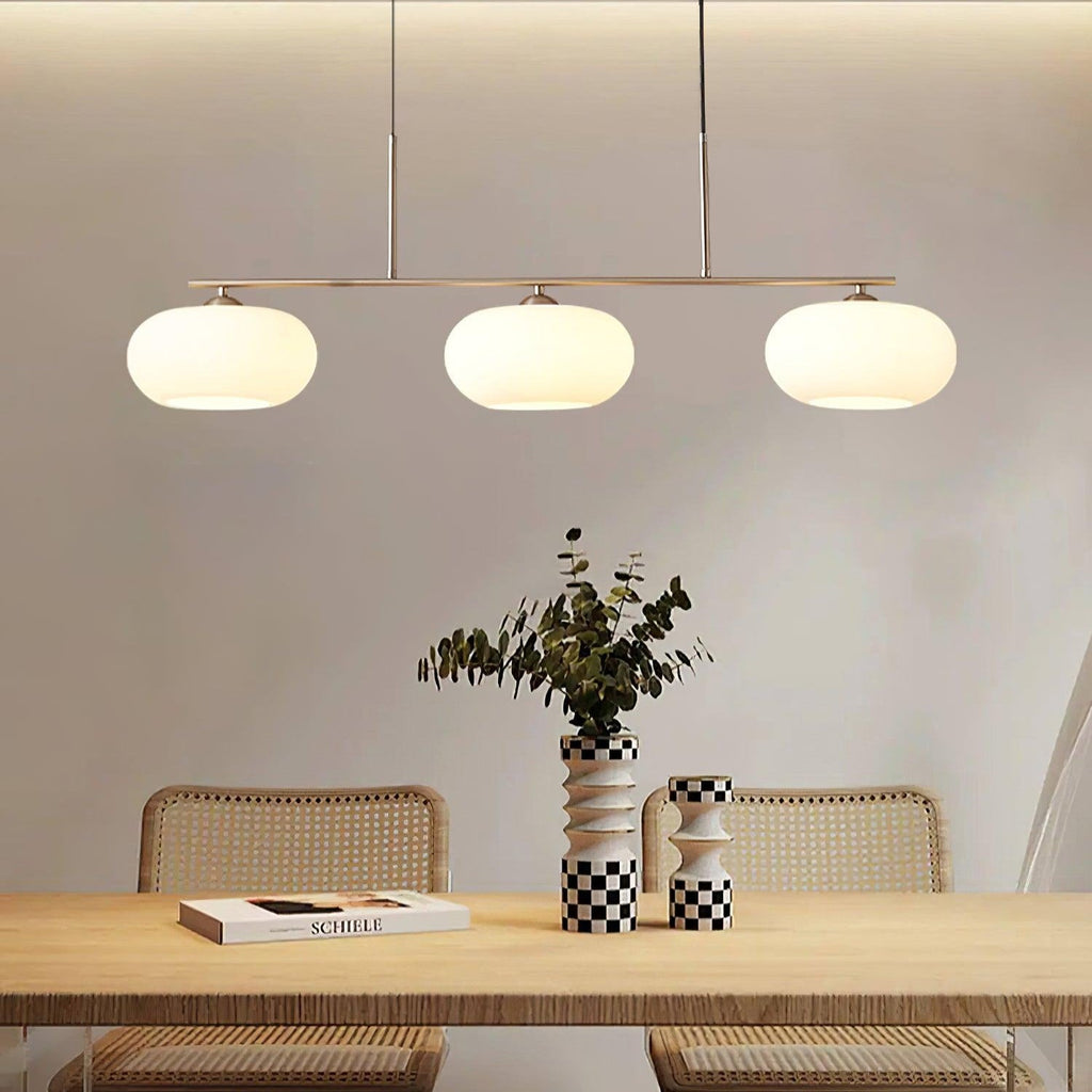 The Solenna Modern Glass Pendant Light