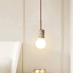 LED Chandelier Modern Stone Bedside Pendant Light