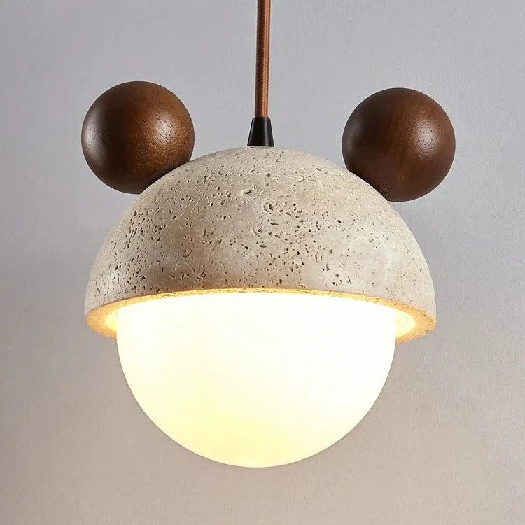 Travertine Micky Pendant Light