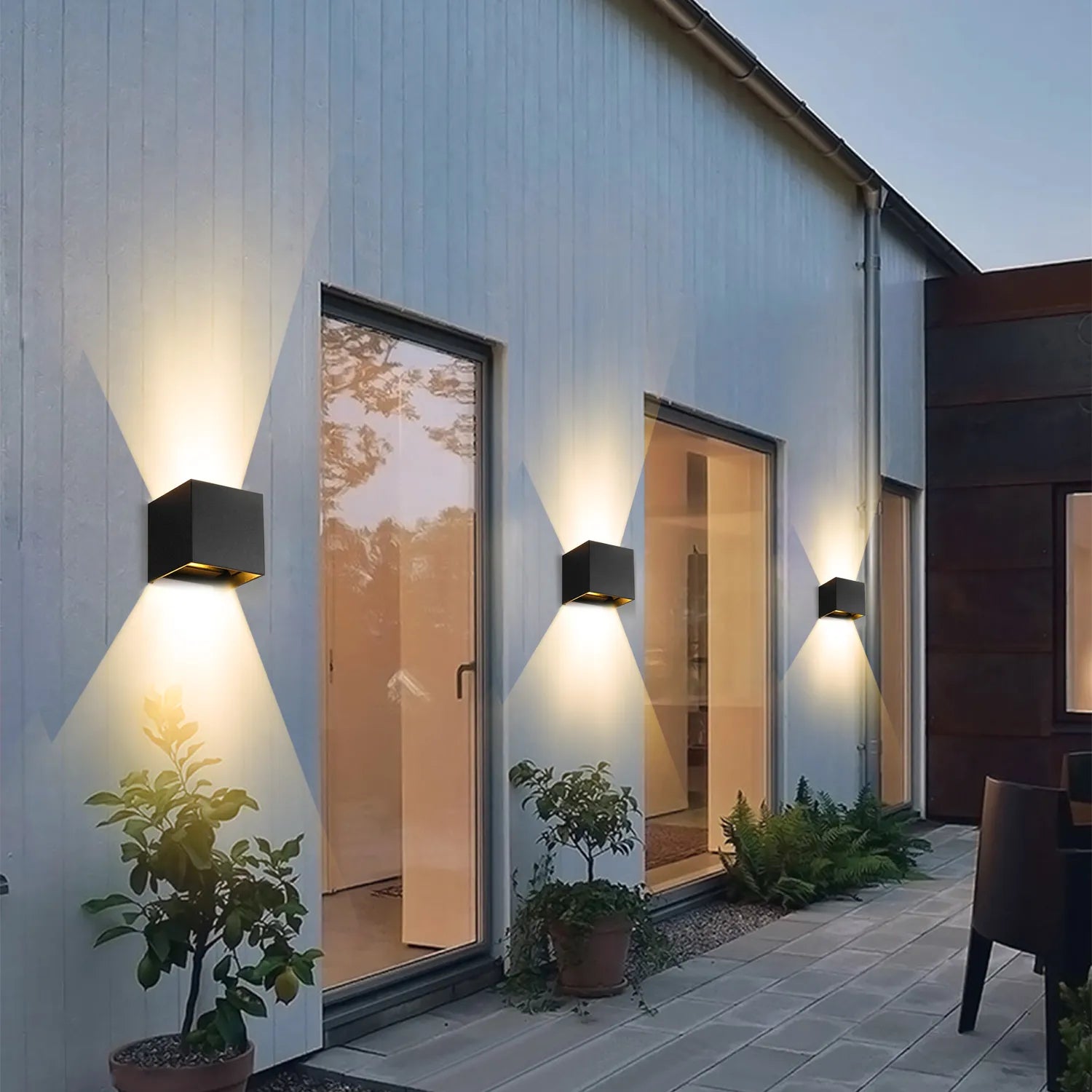 Aera Cube Nordic Iron LED Wall Lamp