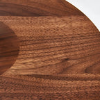 Nordic Style Walnut-Finish Iron Pendant Light