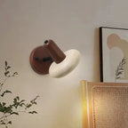 Travertine Rotatable Round Stone LED Wall Light