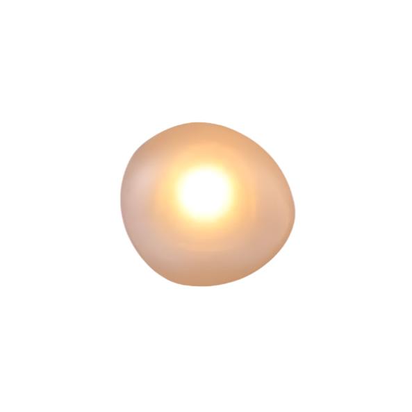 Stained Cobblestone Shape Glass Wall Light