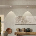 Tranquil Core Travertine Minimalist LED Spotlight