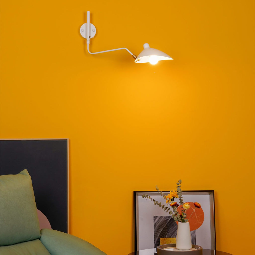 Duckbill Adjustable Bedside Arm Wall Light