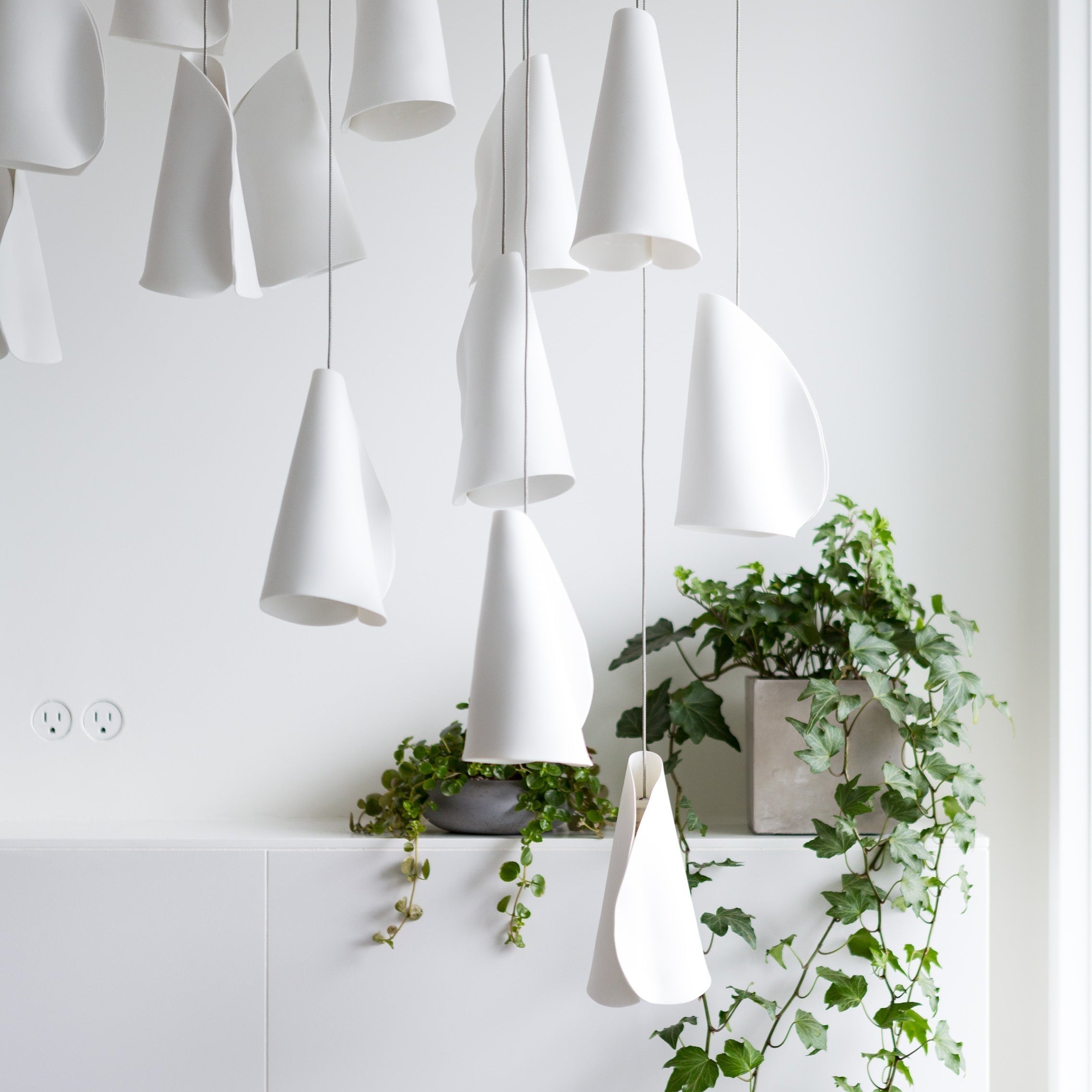 Boki Scandinavian Porcelain Pendant Light