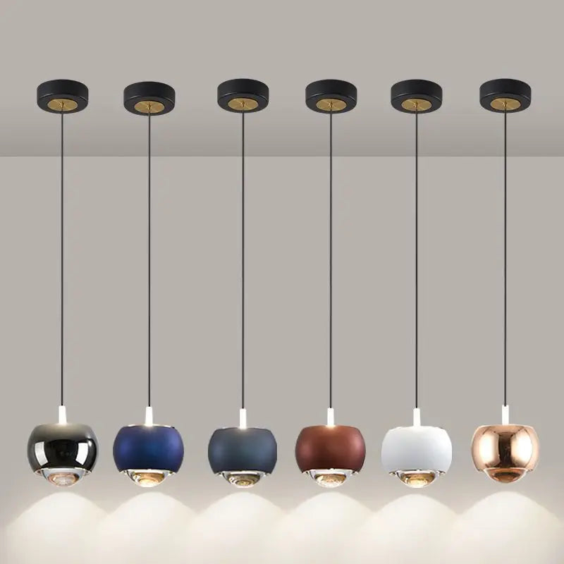 Modern Aluminum Light Ball LED Pendant Light