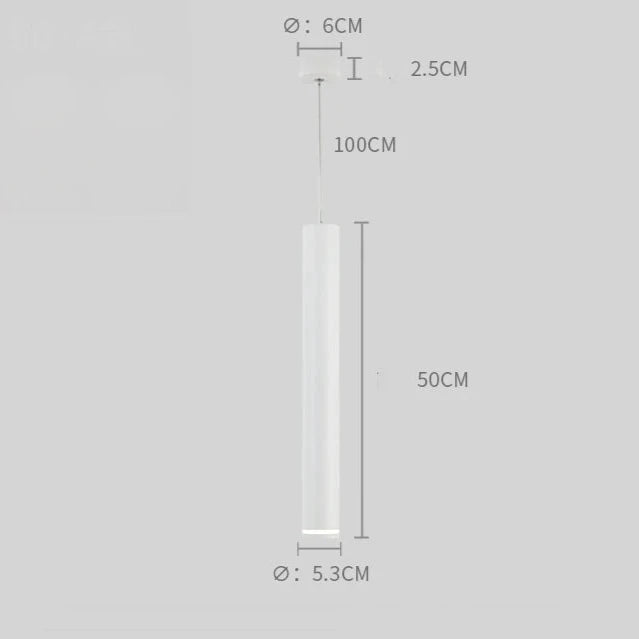Sleek LED Pendant Light