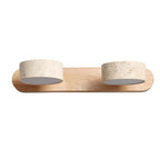 Travertine LED Mirror Wall Light