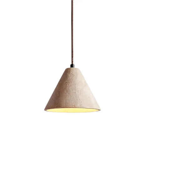 Travertine Modern LED Chandelier Pendant Light