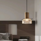Retro Cracked Glass Pendant Light