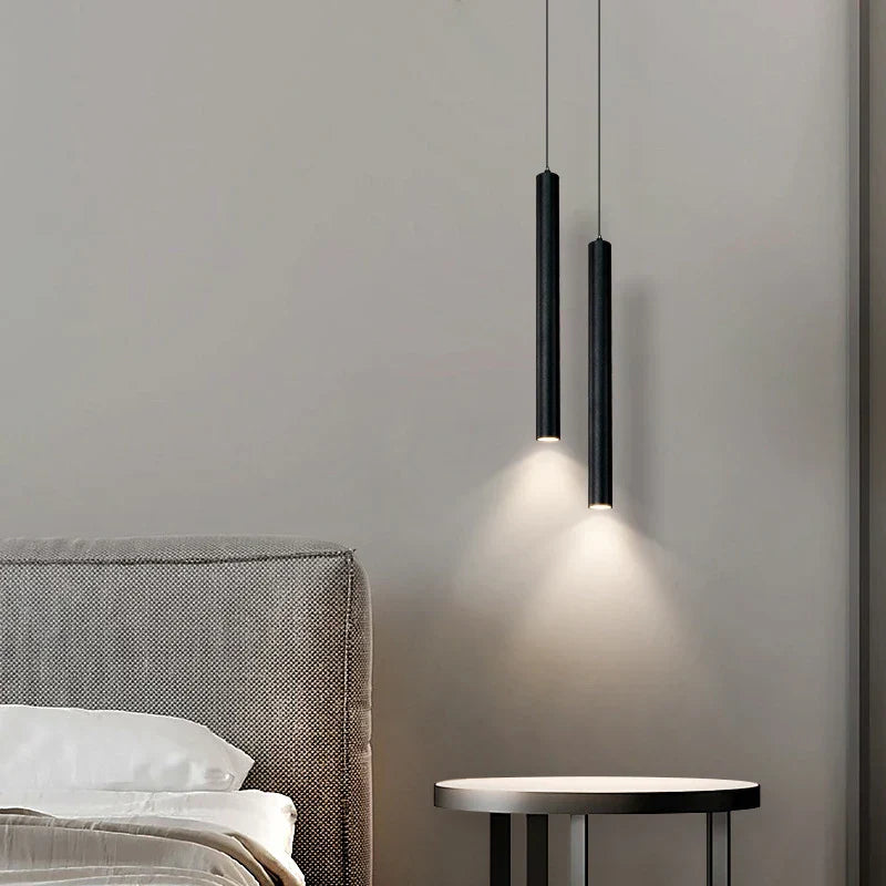 Astra Modern Black Aluminum Pendant Light