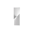 The Geometry of Silence Minimalist Aluminum Wall Light