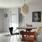 Maris Italian Vintage Natural Seashell Pendant Light