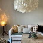 Maris Italian Vintage Natural Seashell Pendant Light