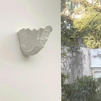 Coquille Sculptural Plaster Shell Wall Light