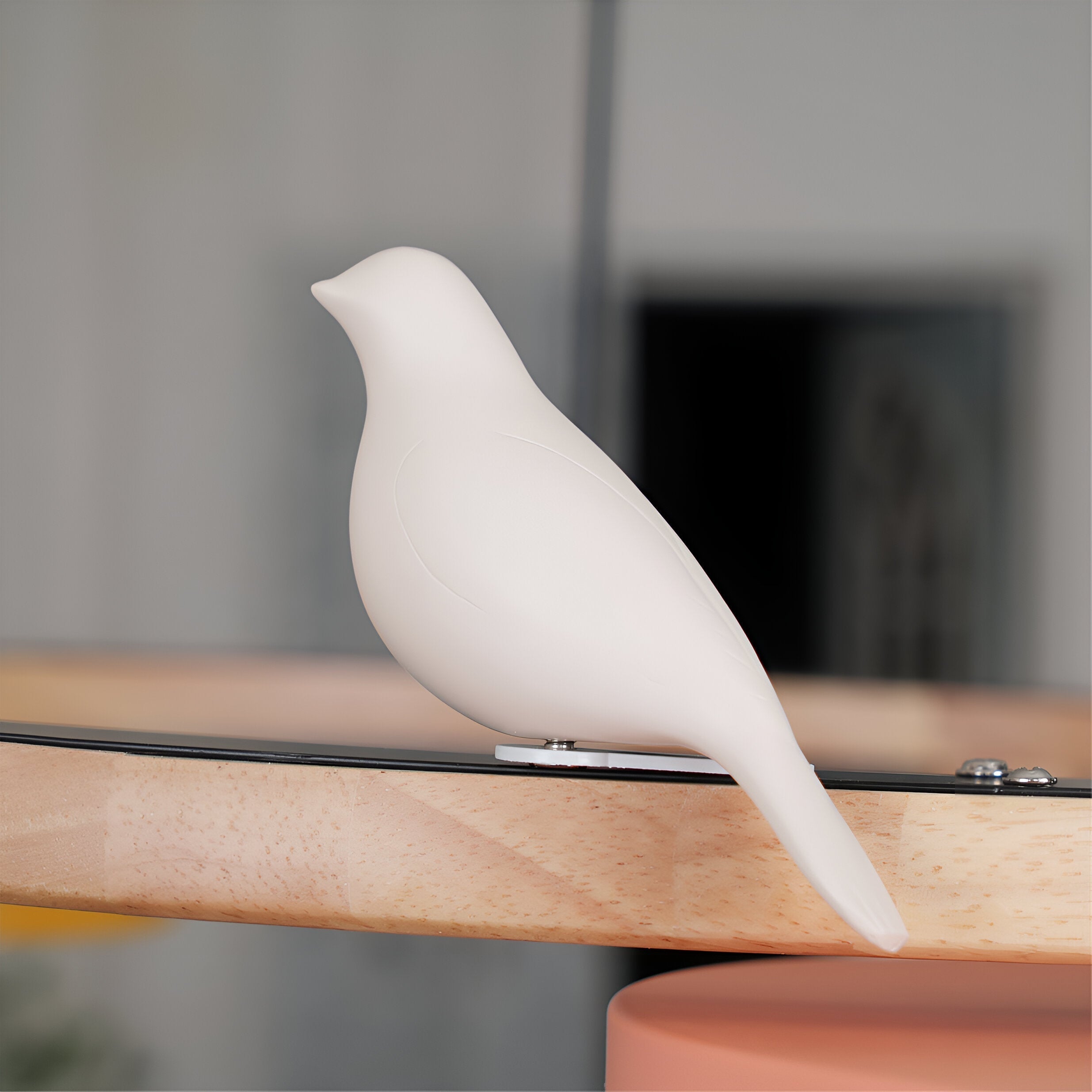 Sienna Nordic Acrylic Bird Round Pendant Light