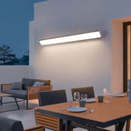 Sleek Outdoor Long Strip LED Wall Light