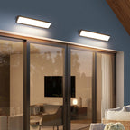Sleek Outdoor Long Strip LED Wall Light