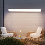 Sleek Outdoor Long Strip LED Wall Light