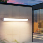 Sleek Outdoor Long Strip LED Wall Light