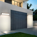 Sleek Outdoor Long Strip LED Wall Light