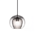 Retro Glass Globe Shape Pendant Light