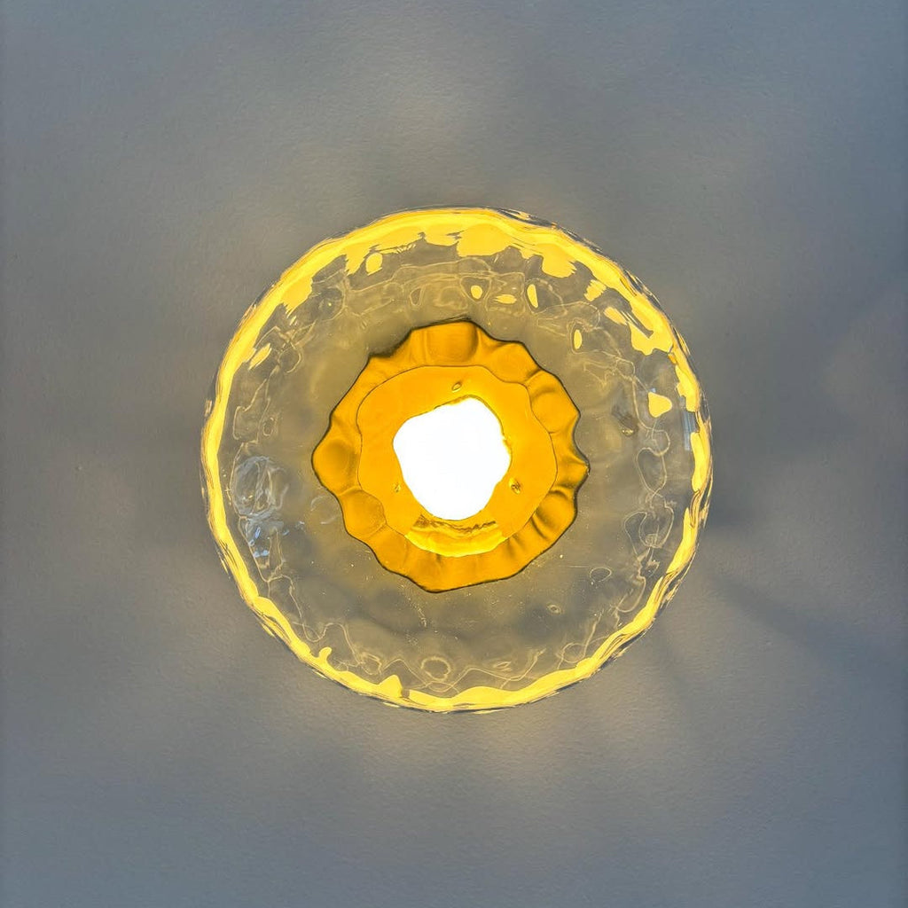 Nordic Round Design Ceto Glass Wall Light