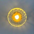 Nordic Round Design Ceto Glass Wall Light