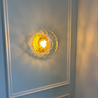 Nordic Round Design Ceto Glass Wall Light