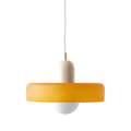 Luminous Halo Modern Glass Pendant Light