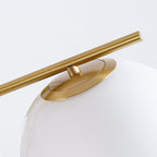 Sphere Stem Light Luxury Brass Chandelier