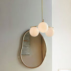 Sphere Stem Light Luxury Brass Chandelier