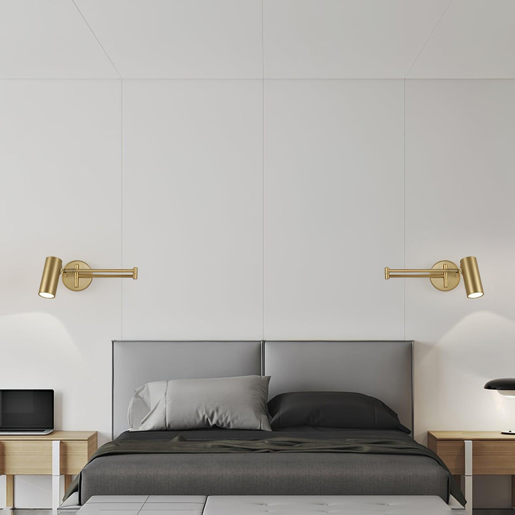 The Axis Adjustable Modern Metal Wall Sconce
