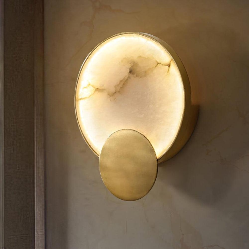 Terra Svet Modern Alabaster Wall Light